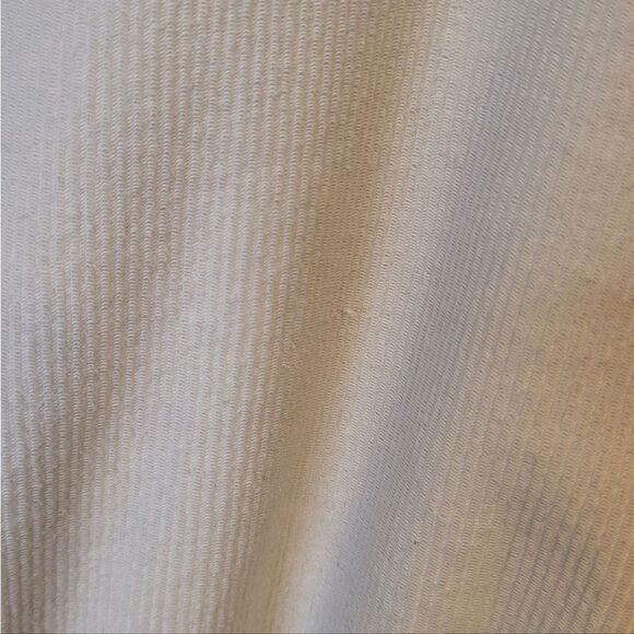 Bohme Women's Cream Ribbed Cropped Quarter Zip Pullover Size XS - Picture 5 of 6